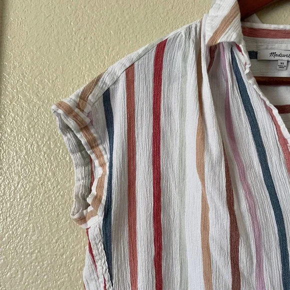 Madewell Gauze central tunic shirt - Picture 4 of 7